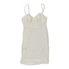 Vintage white Unbranded Slip Dress - womens medium