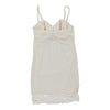 Vintage white Unbranded Slip Dress - womens medium