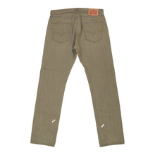 Vintage green 501 Levis Jeans - mens 35" waist