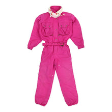  Vintage pink Outrage Sport All-In-One Ski Suit - womens medium