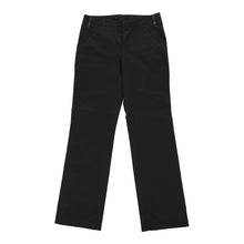  Vintage black Gf Ferre Trousers - womens 31" waist