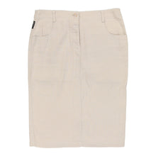  Vintage cream Armani Jeans Skirt - womens 32" waist