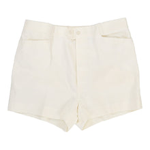  Unbranded Shorts - 31W UK 14 White Cotton - Thrifted.com