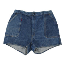  Vintage blue Derb Denim Shorts - womens 31" waist