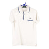 Vintage white Fred Perry Polo Shirt - mens small