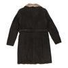 Unbranded Sheepskin Jacket - Medium Brown Leather - Thrifted.com