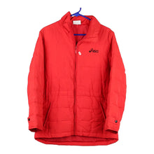  Vintage red Asics Puffer - womens large