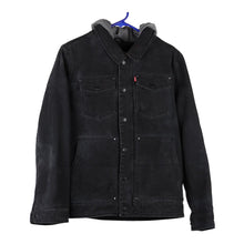  Vintage black Wrangler Denim Jacket - mens small