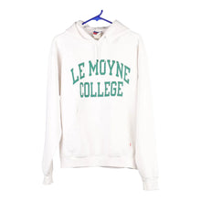  Vintage white Le Moyne College Champion Hoodie - mens large