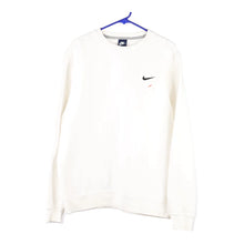  Vintage white Nike Sweatshirt - mens x-large