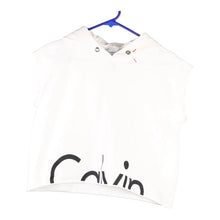  Vintage white Calvin Klein Jeans Hoodie - womens medium