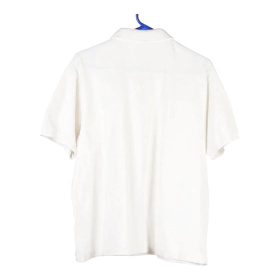 Vintage white Lacoste Polo Shirt - mens xx-large