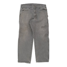  Vintage grey Dickies Carpenter Trousers - mens 35" waist