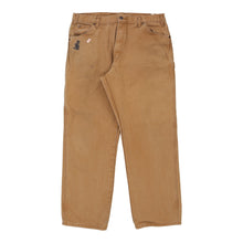  Vintage brown Dickies Carpenter Trousers - mens 36" waist