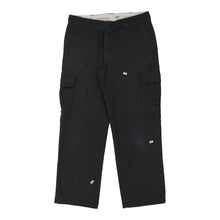  Vintage black Dickies Cargo Trousers - mens 36" waist