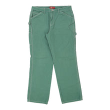  Vintage green Dickies Carpenter Trousers - womens 34" waist