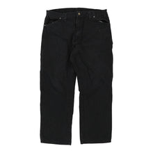  Vintage black Dickies Carpenter Trousers - mens 36" waist