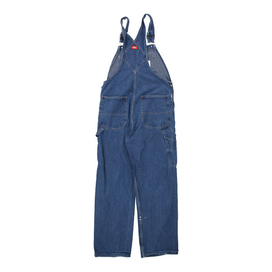 Vintage blue Dickies Dungarees - mens 35" waist
