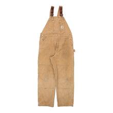  Vintage brown Lightly worn Carhartt Dungarees - mens 38" waist