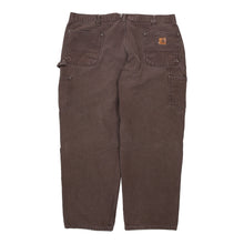  Vintage brown Carhartt Carpenter Jeans - mens 39" waist