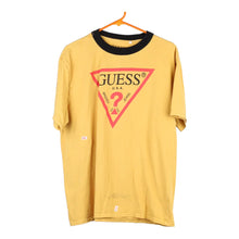  Vintage yellow Guess T-Shirt - mens medium