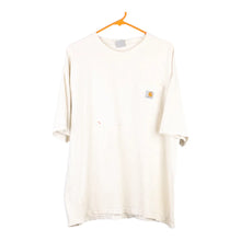  Vintage cream Carhartt T-Shirt - mens x-large
