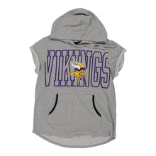  Vintage grey Age 11-13, Minnesota Vikings Nfl Hoodie - boys large