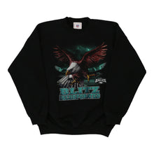  Vintage black Age 10-12, Philadelphia Eagles Nfl Sweatshirt - boys small