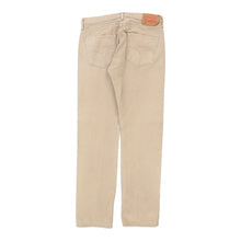  Vintage beige 501 Levis Jeans - mens 33" waist