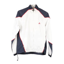  Vintage white Age 10 Adidas Track Jacket - boys medium