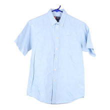  Vintage blue Age 14 Chaps Denim Short Sleeve Shirt - boys medium