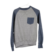  Vintage grey Blue Notes Sweatshirt - womens small