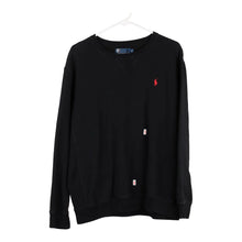  Vintage black Ralph Lauren Sweatshirt - mens large
