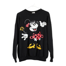  Vintage black Minnie Mouse St. Michael Sweatshirt - womens x-large