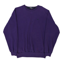  Vintage purple Polo  Ralph Lauren Sweatshirt - mens large