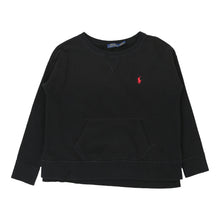  Vintage black Polo  Ralph Lauren Sweatshirt - mens small