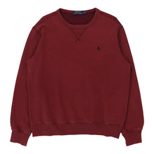  Vintage red Polo  Ralph Lauren Sweatshirt - mens large
