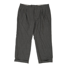  Vintage grey Burberry Trousers - mens 39" waist