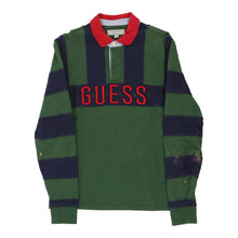  Vintage green Guess Rugby Shirt - mens x-small