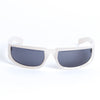 Retro Wrap Around Racer Sunglasses in Pearlescent Sunglasses Unbranded   