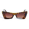 Retro Funky Chunky Cat Eye Sunglasses in Gloss Tortoiseshell Sunglasses Unbranded   