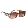 Retro Mid Square Sunglasses with Gold Detailing in Tortoiseshell Sunglasses Unbranded   