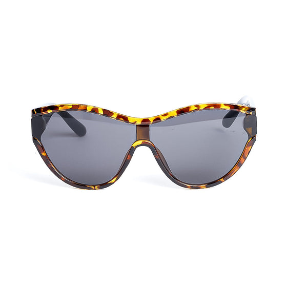 Retro Futuristic Visor in Tortoiseshell Sunglasses Unbranded   