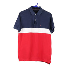  Vintage block colour Tommy Hilfiger Polo Shirt - womens medium