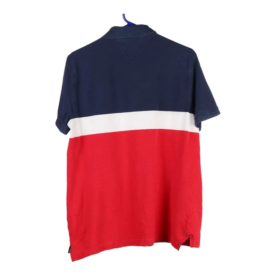 Vintage block colour Tommy Hilfiger Polo Shirt - womens medium