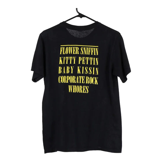 Vintage black Nirvana Anvil T-Shirt - mens small