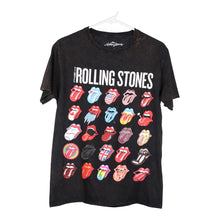  Vintage black The Rolling Stones T-Shirt - womens small