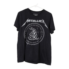  Vintage black Metallica T-Shirt - womens medium