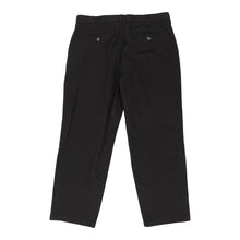  Vintage black Lee Trousers - mens 37" waist