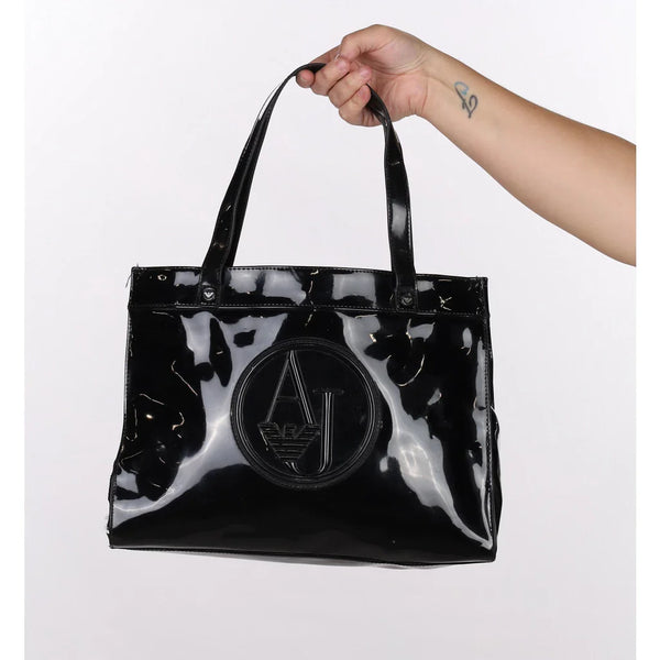 Armani Jeans Bag No Size Black Polyurethane